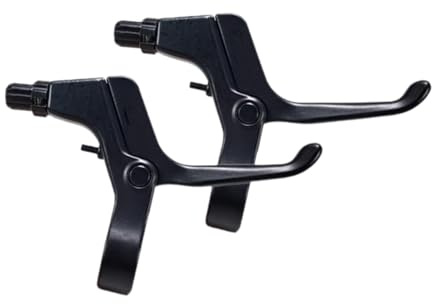 rockible 2 Stück Fahrradbremsen Hebel, Ersatzteile für Lenker, Schwarz