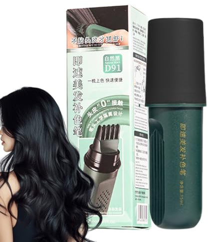 Peine de tinte para el cabello, aplicador de cobertura de canas, 1.18 x 1.18 x 4.33 pulgadas, corrector impermeable y diseño multiusos, herramienta de corrección del cabelludo para hombres