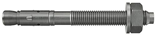 fischer FAZ II 10/30 R - Bolzenanker zum Befestigen von Fassaden, Geländer, Holzkonstruktionen in Beton, mit Zulassung, Edelstahl - 50 Stück - Art.-Nr. 501407