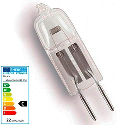 Osram Starlite 64427 S halogène Ampoule 20 Watt 12 Volt GY6.35 Paquet de 10