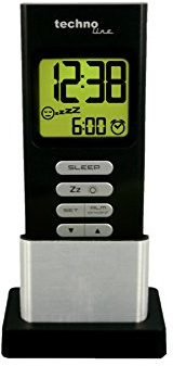 Technoline DreamMate - mehr als nur EIN Wecker, Alternative zu Schlaftabletten, mit Einschlafhilfe sowie Schlummerfunktion und Hintergrundbeleuchtung