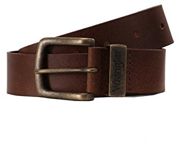 Wrangler Herren Metal Loop Black Gürtel (1er Pack)