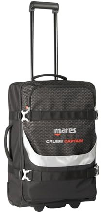Mares Cruise Captain Trolley Bag Unisex – Erwachsene Schwarz One Size