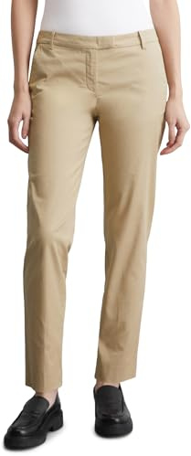 Marc OߴPolo Damen Chinohose mit Stretch-Anteil Slim Fit, Beige (Tall Teak), 32