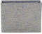 Beliani Bac à Fleur Rectangulaire Gris 25 x 60 x 45 cm en Pierre et Résine avec Trou de Drainage pour Jardin ou Terrasse Moderne et Minimaliste