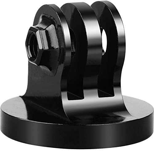 Adaptateur de Montage pour Trépied en Aluminium Support Adaptateur Trépie 1/4-20 Support d'adaptateur Accessoires Caméra Compatible avec Gopro Hero 8, 7, 6, 5, 4, 3+, 3, 2, 1, DJI OSMO Action et plus