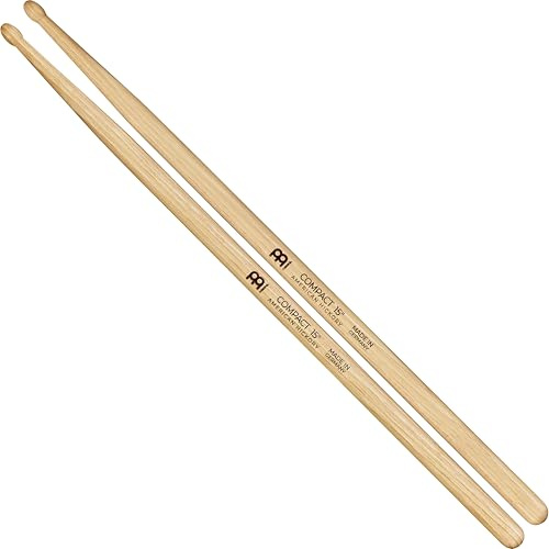 Meinl Stick & Brush Compact 15 Drumsticks (15 Zoll) - Schlagzeug Sticks - Kinder Drumsticks - E-Drum Sticks (SB141)