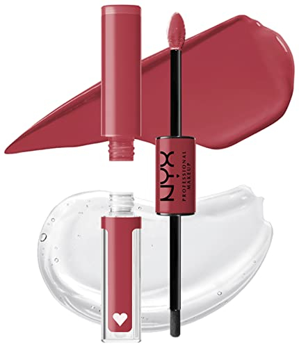 NYX Professional Makeup Lipgloss, Hochpigmentierte und langanhaltende Formel, Nicht abfärbend, Shine Loud, 29 Movie Maker