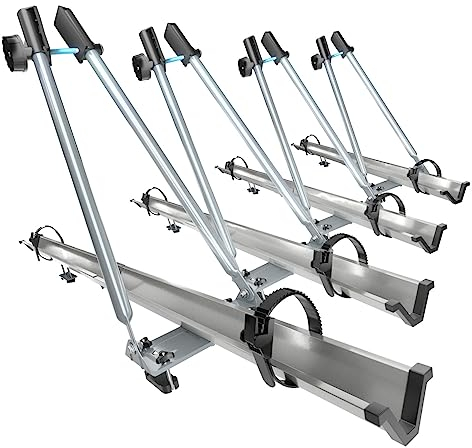 Mossa 4X Dachfahrradträger, Dachfahrradhalter mit Alubalken - BR5155