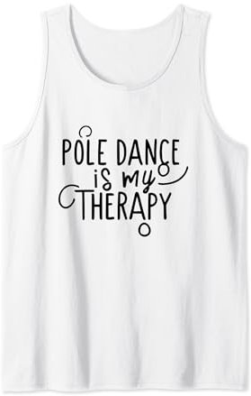 Pole Dance is my Therapy Clothing Pole Dance Spruchstange Tank Top