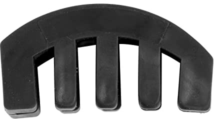 5,5 Cm/2,17 Zoll Violin-Übungsdämpfer, Übungsdämpfer Für Violine/Viola, Lautstärkereduzierung, Gummi-Violin-Übungsdämpfer Für Anfänger(Schwarz)