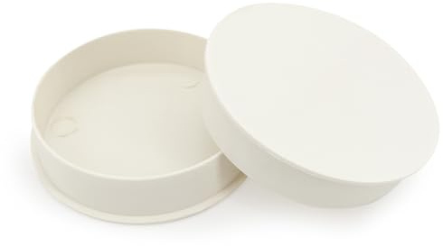 Tubo PVC Tapones de Plastico DN75/65 - Inserto Protector de Tubería de Alcantarillado de PVC, Tapa de Extremo para Tubo PVC 75mm, Tapón Decorativo para Sistemas de Tubería, Conveniente Duradero (2 PZ)