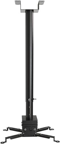 Adjustable Ceiling Projector Mount Stand with Telescopic Extension Multifunctional Wall Bracket for Hanging Projector TV and More