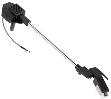 Toddmomy Vintage Plattenspielerarm aus Abs und Metall Schwarzer Tonarm für Plattenspieler mit Einfacher Installation für Klassische Musikanlagen und Vinyl Schallplatten