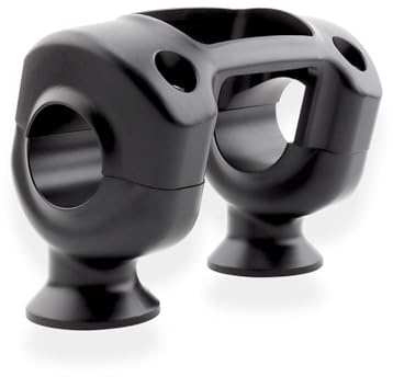 Riser Manubrio Moto Per Softail Per Street Bob Per FXBB Per Breakout Per FXBR Per FXDR 114 2018-2023 Per Streetbob 114 2021-2023 Kit Montaggio Morsetto Manubrio 1,25 Supporto Manubrio Moto(Nero)