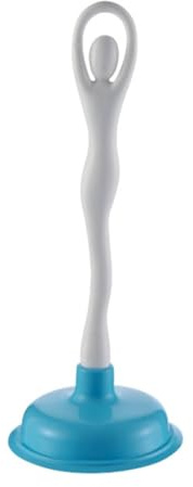 TOYANDONA Stantuffo per WC in Plastica PP Resistente e Leggero Pulitore Pratico per Scarichi di Bagno Vasca e Lavandino Facile da Pulire e Conservare Adatto a Tutti i Tipi di Colore Casuale