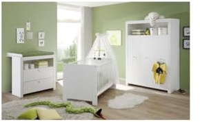 Komplett-Ausstattung Babyzimmer Olivia, 3-teilig