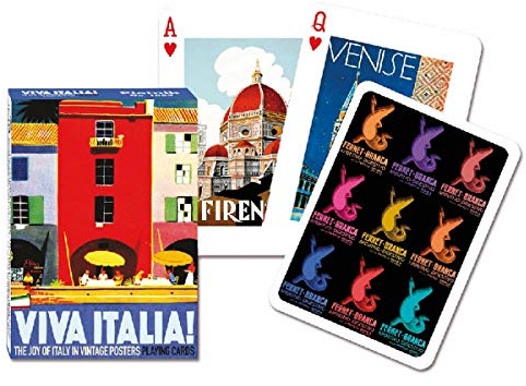 Piatnik 1667 Kartenspiel – Viva Italia