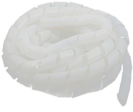 Aexit 30mm Durchmesser - flexibler Spiralschlauch-Kabel-Wire-Wrap-Computer verwalten Kabel weiß 10 Meter (7c8d99386e286ae6424a6725414dc9da)