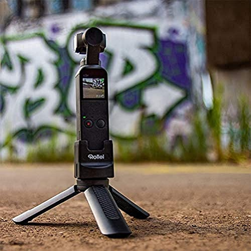 Rollei DJI Osmo Pocket Zubehör Set Starter | Mini Stativ, GoPro Adapter, WLAN Modul Adapter & Stativadapter