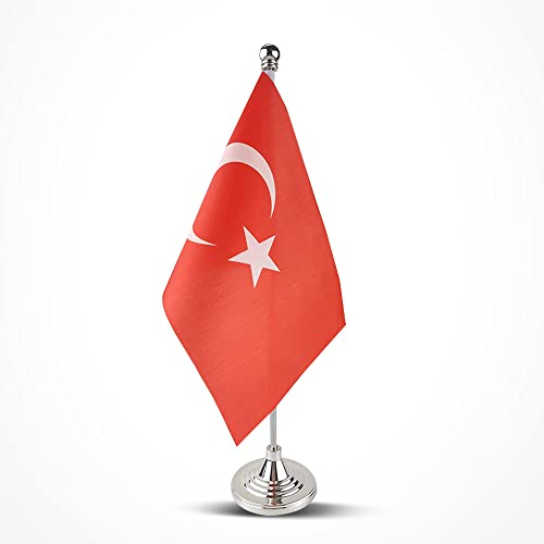 Türkei-Flagge, türkische Tisch-Schreibtisch, kleine Mini-Flaggen, Dekorationen