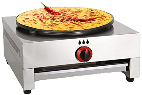 Machine À Crêpes De Bureau Commerciale, Machine À Crêpes Au Gaz, Machine À Crêpes Et À Fruits, Machine À Crêpes Multifonctionnelle D'approfondissement Domestique À Fond Plat