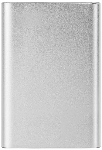 SameeHome Kit de disco duro externo de 2,5 USB 3.0 de alta velocidad de 160 GB para ordenador portátil de sobremesa, color plateado