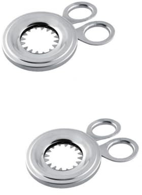 PRETYZOOM 2pcs Stainless Steel Egg Scissor Opener for Pickling Cutting Tool Kitchen Gadget