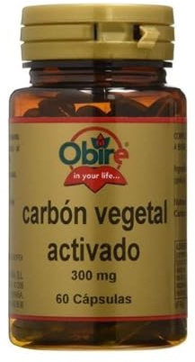 OBIRE CARBONE VEGETALE ATTIVO 60 Capsule - combatte gonfiore addominale; migliora la digestione