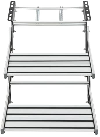 Wohnwagen Caravan Boot Camping Doppel Trittstufe Tritt Einstieg Treppe 2 Stufen