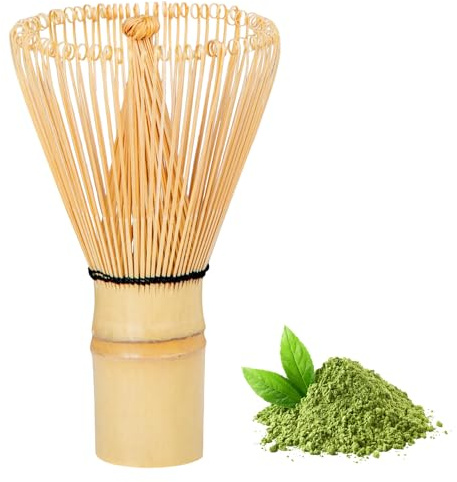 Natural Bamboo Whisk -ThymeSpace Traditional Japanese Matcha Ceremonial Whisk Tool