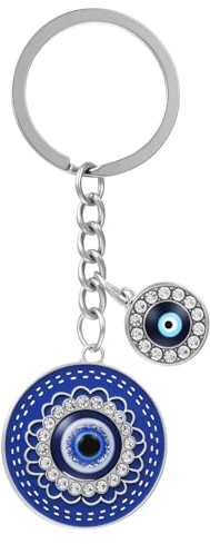 Ymapinc Evil Eye Schlüsselanhänger – Paar passende Schlüsselanhänger für Damen und Herren, Glücksbringer, böser Blick, Geldbörse, Schlüsselanhänger, Handtaschen-Anhänger