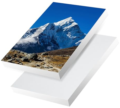 200 Blatt Fotopapier 10 x15 cm, 200g/m² Inkjet Hochglänzend Photo Paper A6 Drucker Foto Papier Glossy Photopapier für Tintenstrahldrucker Fotos Karten und kreative Projekte