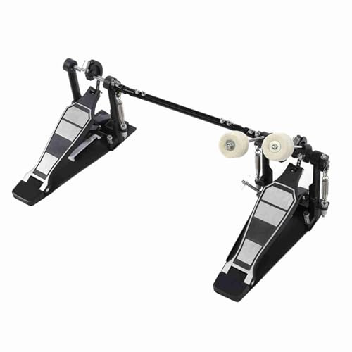 Picysa Trumpedal Kontrabas Slitstark Legeringskick för Slagverksspelare Svart 33,5 * 16,5 * 23cm 2 Enheter