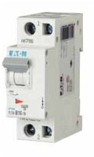 Eaton Leitungsschutzschalter 16A 1+N-p D-Charakteristik PLSM-D16/1N-MW 242292 (ALT244820)