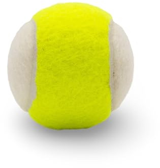 PRICE - zweifarbige Tennisbälle (24 Tennisbälle weiß-gelb)