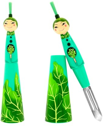 Pylones, éplucheur samurai vert