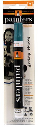 Elmer's Painters Opaque Paint Marker, Medium Tip, Turquoise (W7380)