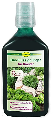 SCHACHT BIO-Flüssigdünger für Kräuter, Kräuterdünger 350 ml