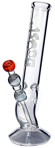 Boost Bong Eisbong mit gebogenem Rauchrohr - 38 cm, 18,8 mm - head&nature Bong-Kollektion
