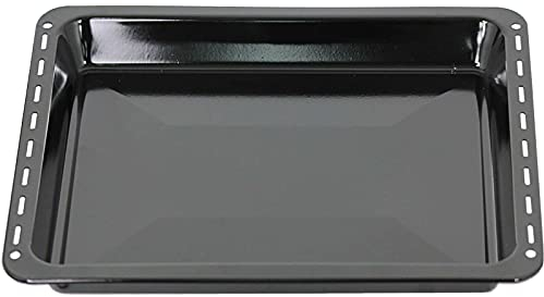 SPARES2GO Roasting Pan Baking Tray Compatible with Bosch Oven Cooker (455mm x 375mm)