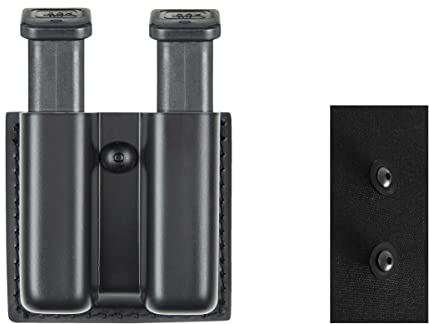 Safariland® Doppel-Magazintasche 79TAC Slimline STX (offen) / schwarz, Glock 17/19/46, H&K P30/P8/P10/VP9 (SFP9), WaltherP99,P99Q,PPQ,PDPC