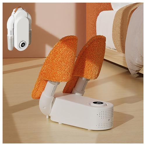 Boot and Glove Dryer, Boot Drier with Heat Fan Portable Folding Design and Timer, Boot Dryers Boot Dryers for Work Boots for Camping Travelling or Skiing