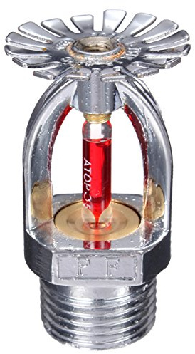 Feuer-Sprinklerkopf, hängender Typ, 68 °C, Wassersprühen, 68 ℃, 1,27 cm Gewinde, schnelle Reaktion, Wasserspritzer nach unten oder zu Hause, Gewerbe, Wohngebäude