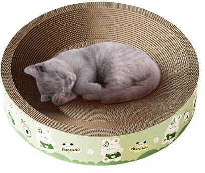 Acunny Kratzmöbel für Katzen aus Karton, Kratzstämme für Katzen | Kratzbaum für Katzen – Kratzbaum aus Karton für Katzen und kleine und mittelgroße Tiere
