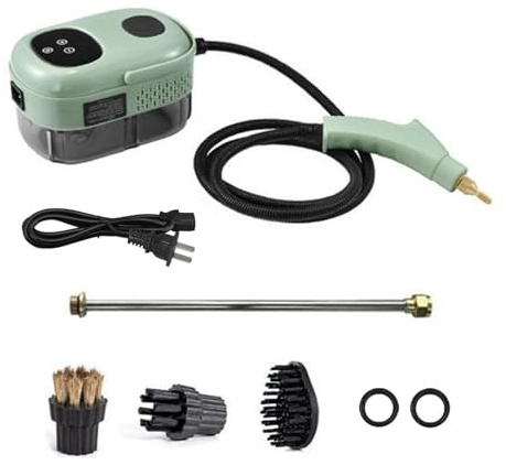 Nettoyeur Vapeur, Cuiseur Vapeur Haute Pression 2500 W à Usage Domestique, Nettoyeur Vapeur à Main, Nettoyeur Vapeur pour Sol en Bois Dur pour Nettoyer le Sol, le Carrelage