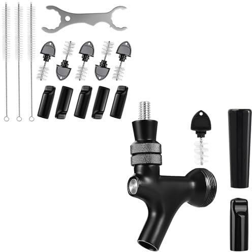 FZCXHONJ Beer Faucet and Draft Beer Tap Plugs Brush Beer Faucet Cleaning Kit