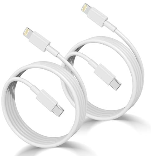 2Pack USB C to Lightning Cable 1M [Apple MFi Certified] iphone Fast Charger | USB C iPhone Charger Cable apple lightning cable for iPhone 14 13 12 11 Pro Max XS XR X 8 7 6 Plus 5s iPad