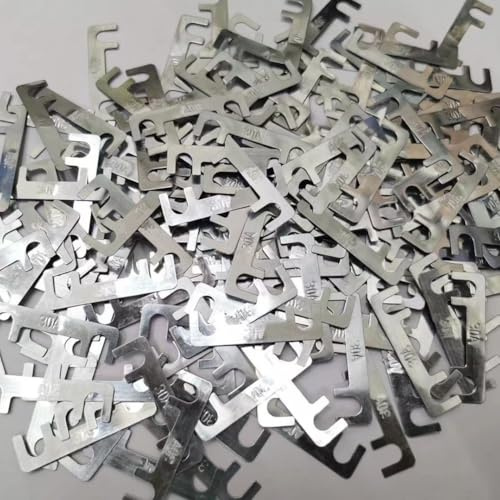 Bulevisiter Flat Blade Fuse 30A - 5PCS Car Fuse Flat Type 32V for Automotive Battery Protection, Compatible with 40A/50A/60A/70A/80A/100A Systems, Silver Bolt-On Bracket(80A)