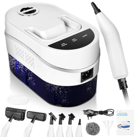 Limpiador A Vapor De Alta Temperatura 3.5-4.5 Bar 1500 W Portátil Alta Presión Para El Hogar Tanque De Agua De 1.2 L Para Coche Cocina Ventanas Muebles Baldosas